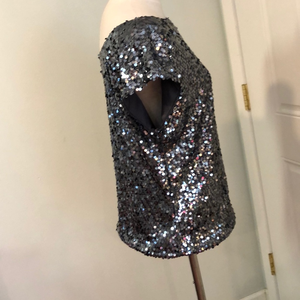 Express sequin blouse - Picture 3 of 7